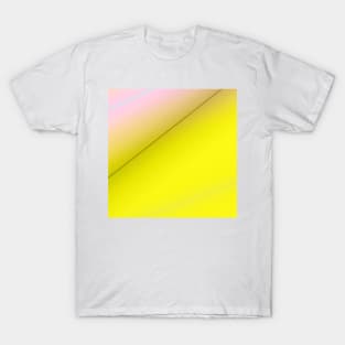 yellow orange white abstract texture T-Shirt